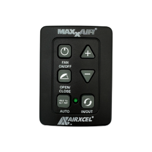 MaxxAir - MaxxFan - Black Wall Control, 6 button new style